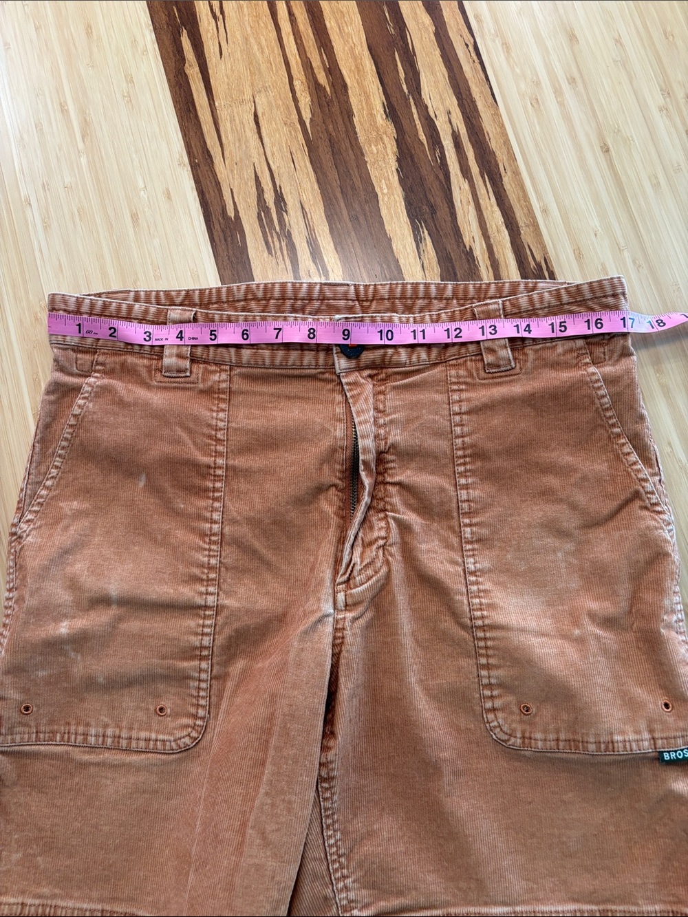 Howler Brothers Men's Corduroy Shorts Size 34 - Picture 9 of 10